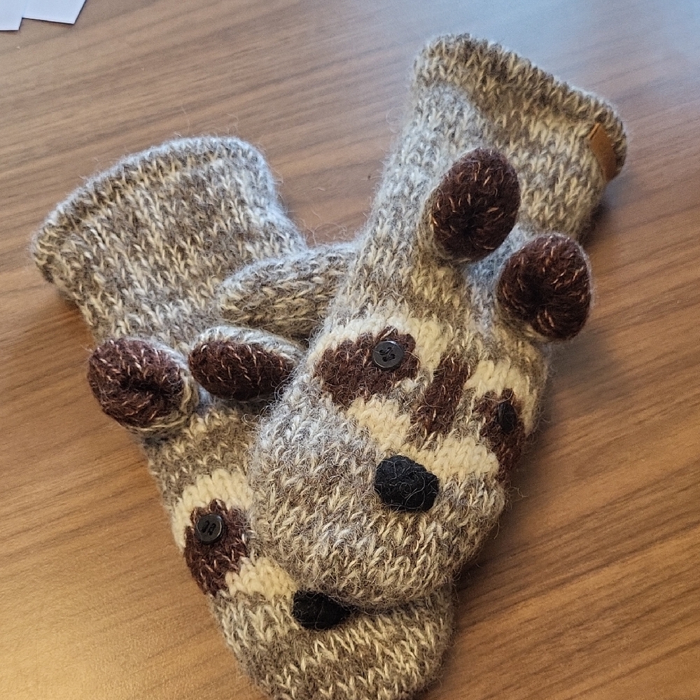 DeLux Wool Blend Mittens